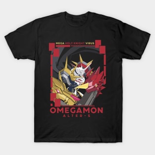 digimon omnimon alter s T-Shirt